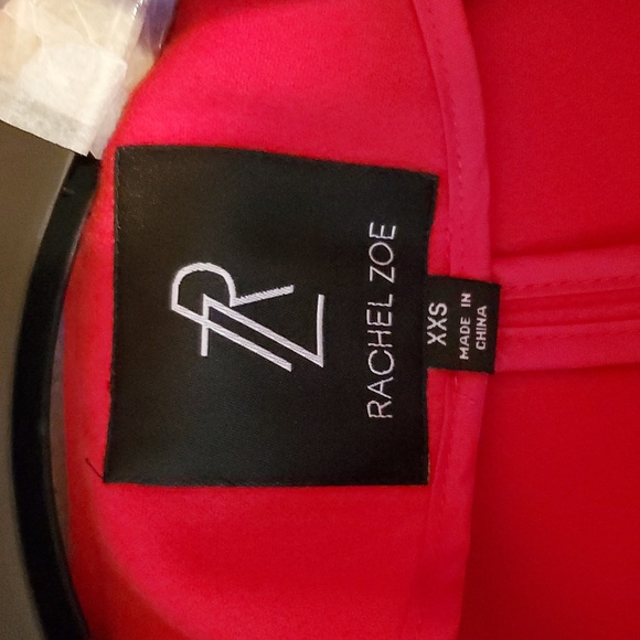 Rachel Zoe Red Cape Poncho - Picture 7 of 7